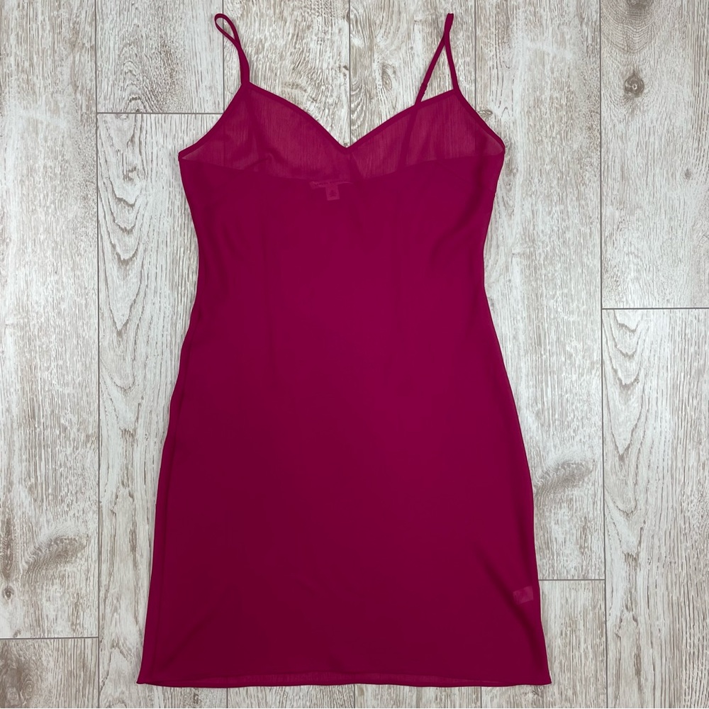 BANANA REPUBLIC M Elegant Women's Pink Slip Dress